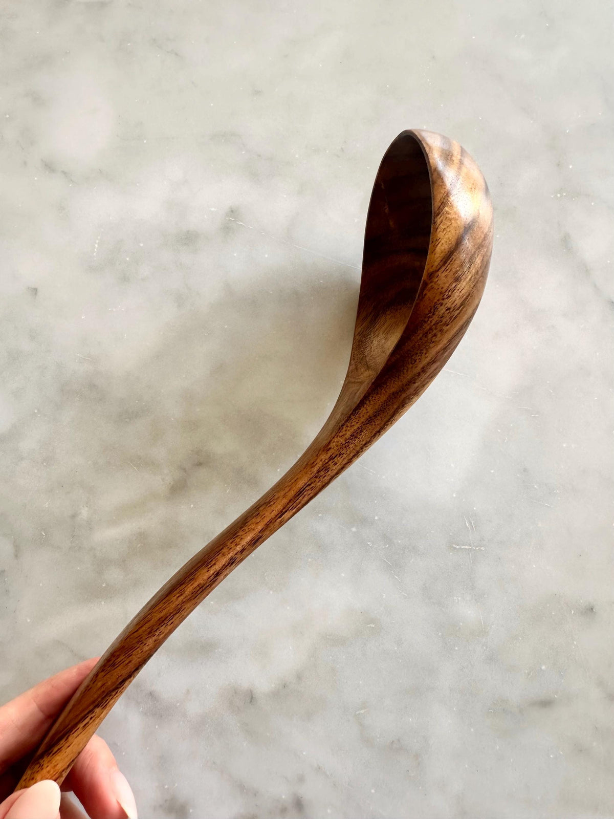 Teak Wooden Utensil Set – 4 Piece Natural Kitchen Cooking Tools
