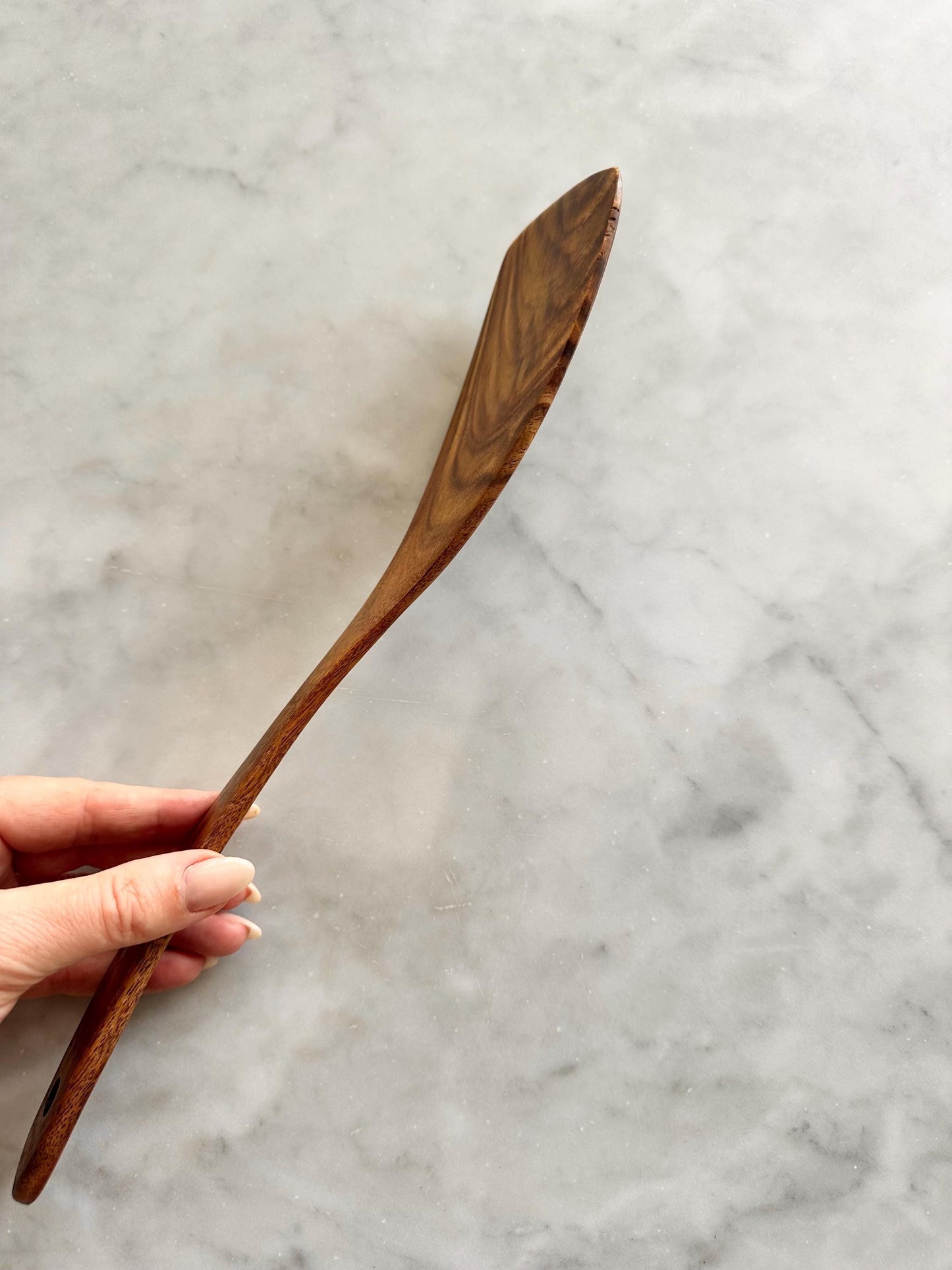 Teak Wooden Utensil Set – 4 Piece Natural Kitchen Cooking Tools