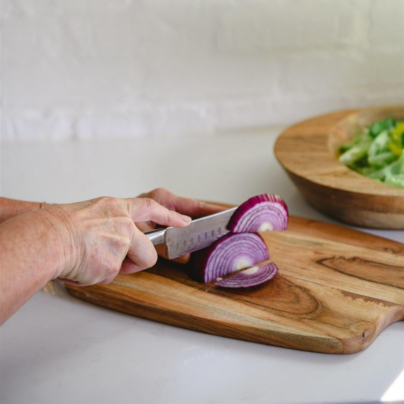 Solid Wood Cutting Board Gift Set,  With Handle, Homeware Kitchen Decor