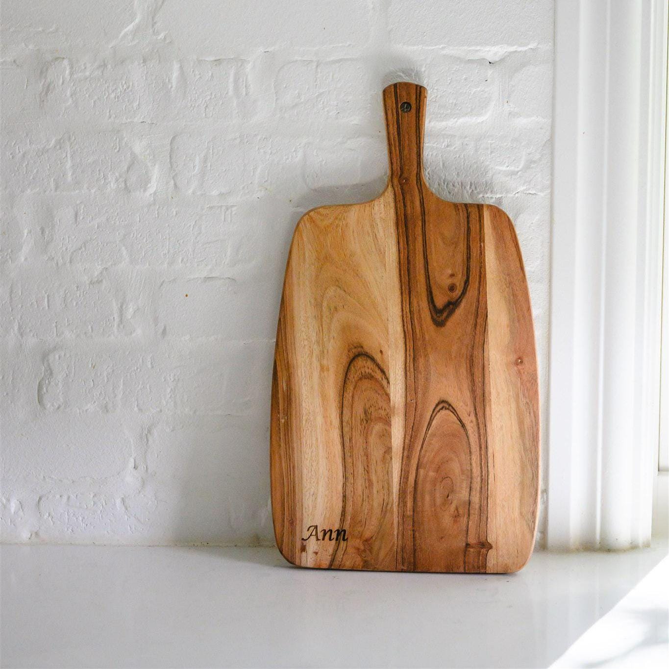 Solid Wood Cutting Board Gift Set,  With Handle, Homeware Kitchen Decor