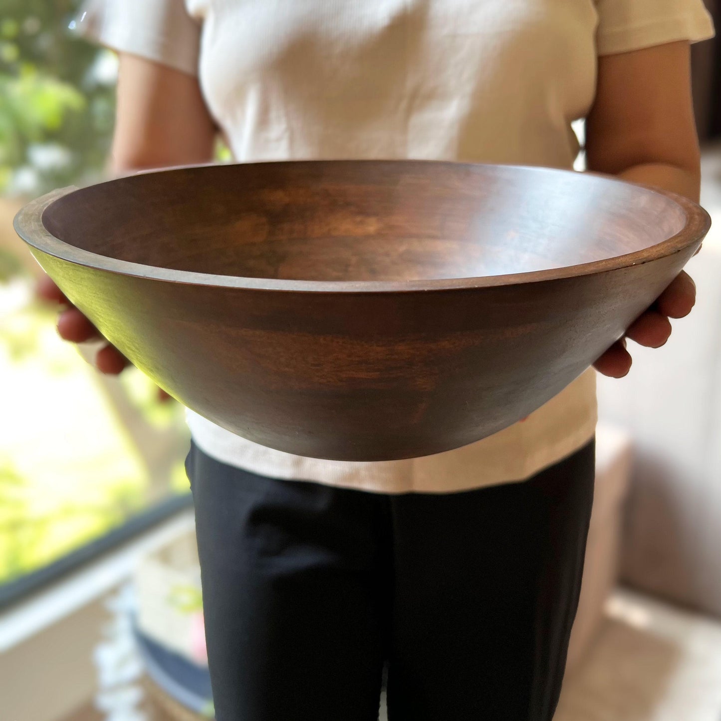 Wood Bowls: Serving Bowl, Catch All Bowl, Holiday Hosting Decor, Thanksgiving, Christmas Table