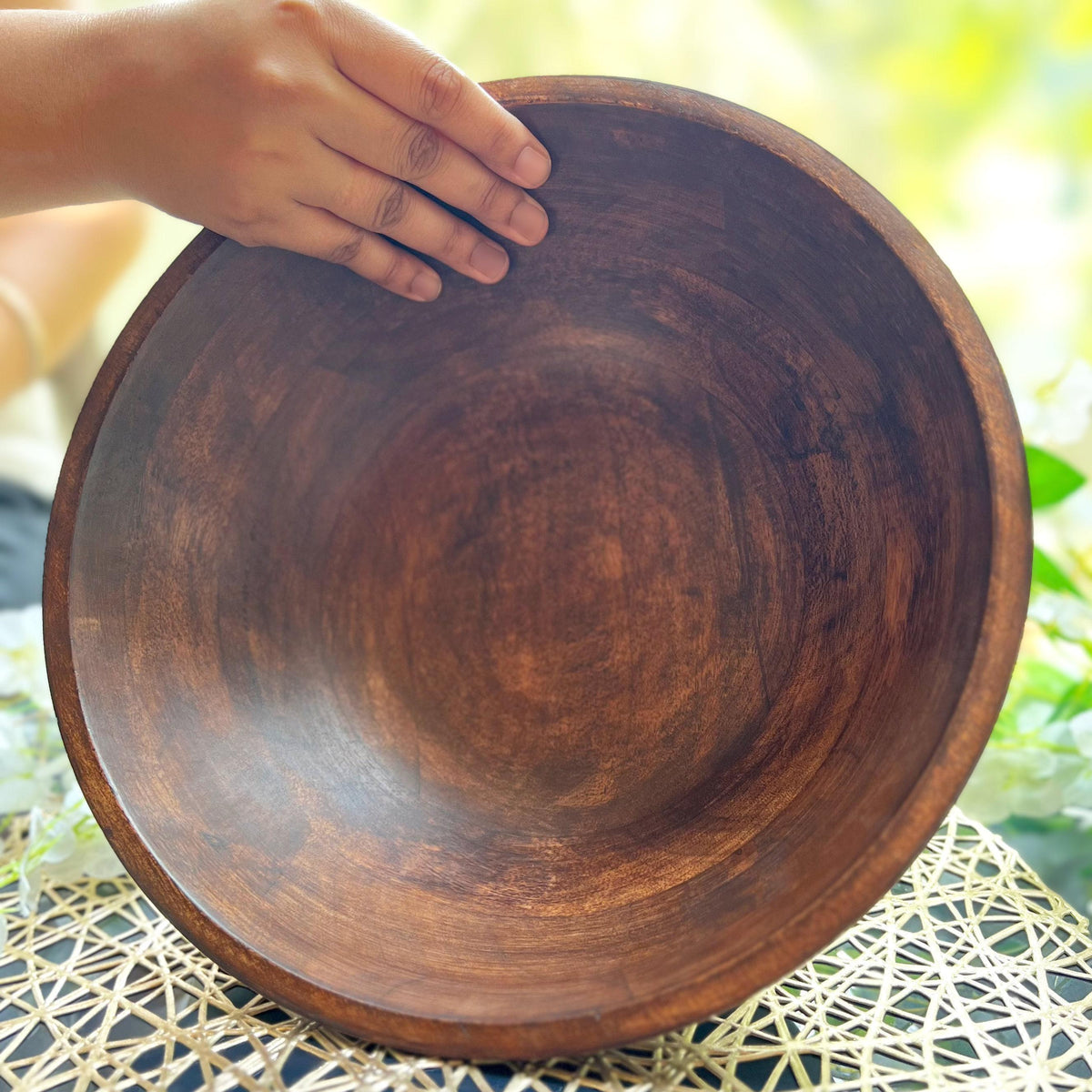 Wood Bowls: Serving Bowl, Catch All Bowl, Holiday Hosting Decor, Thanksgiving, Christmas Table