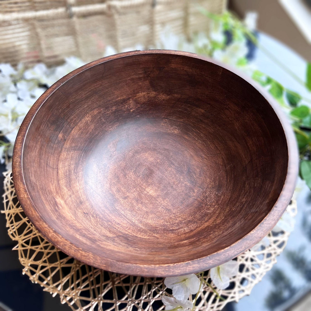 Wood Bowls: Serving Bowl, Catch All Bowl, Holiday Hosting Decor, Thanksgiving, Christmas Table