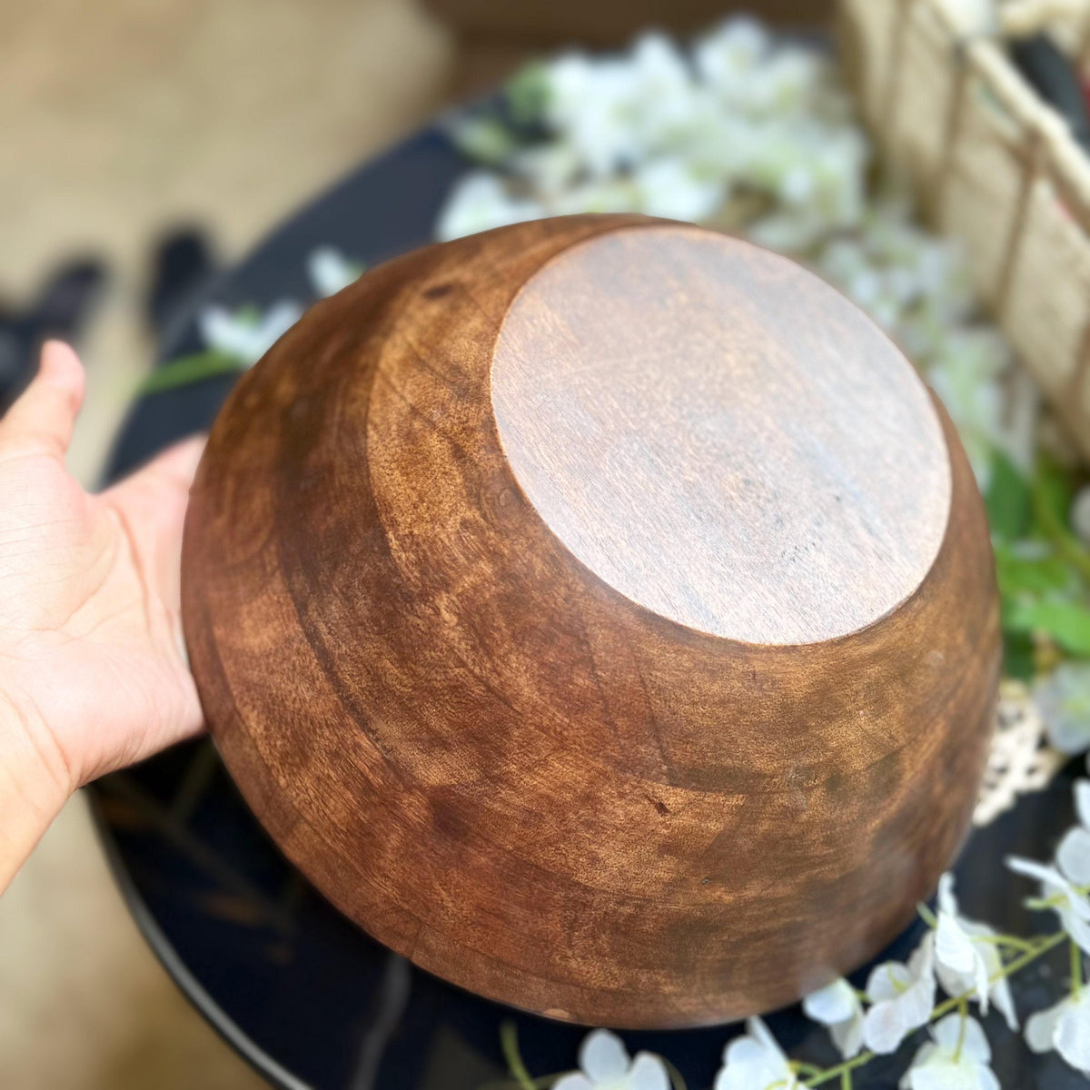Wood Bowls: Serving Bowl, Catch All Bowl, Holiday Hosting Decor, Thanksgiving, Christmas Table